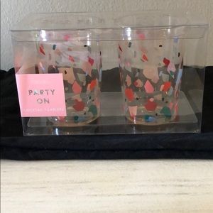 Ban.do set of 2 acrylic cocktail tumblers